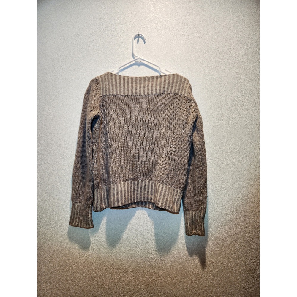 Loro‎ Piana 100% Cashmere Striped Sweater Made in Italy Women's Size Small